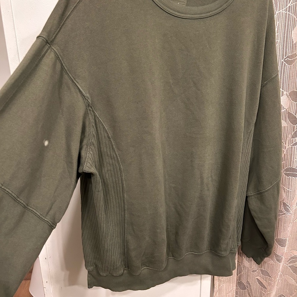 Aerie olive Sweatshirt